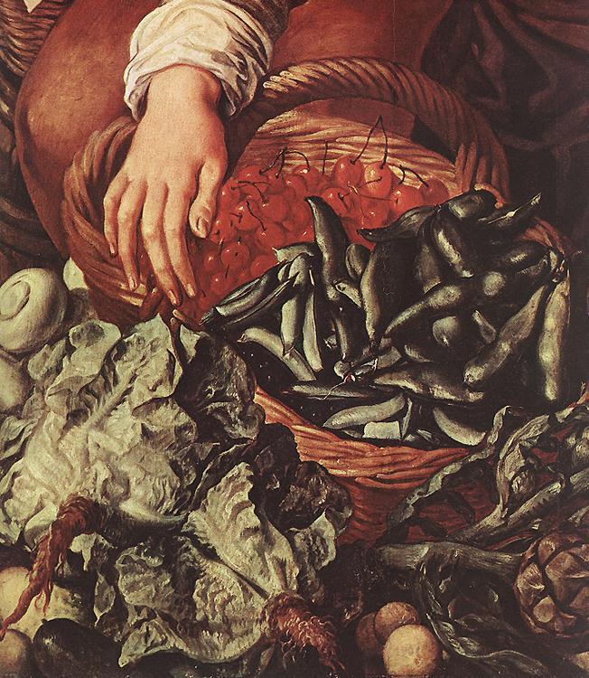 Joachim Beuckelaer Market Scene (detail)